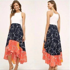 Anthropologie Hutch High-low Dress Size L